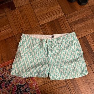 Old navy printed khaki shorts